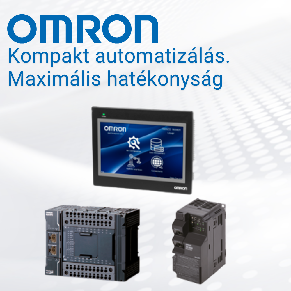 OMRON - Kompakt automatizálás. Maximális hatékonyság